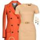 Какво да носите с оранжево сако или палто?