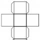 Квадрат хартия.  Геометрични фигури.  куб  Как да направите куб от хартия: диаграма за развитие